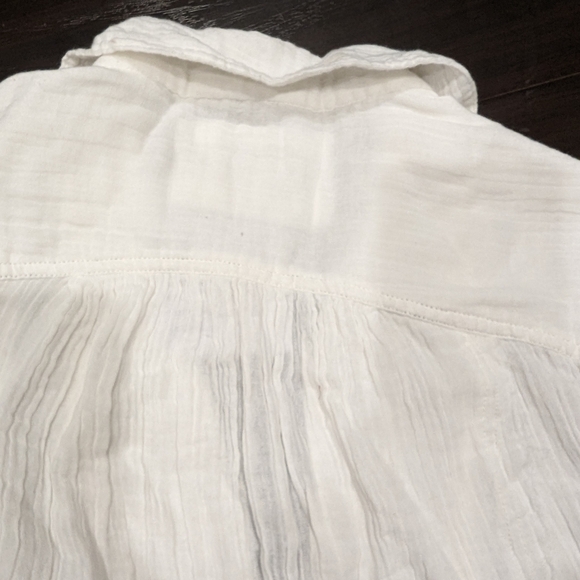 Free People White Button Down Shirt - Picture 11 of 13